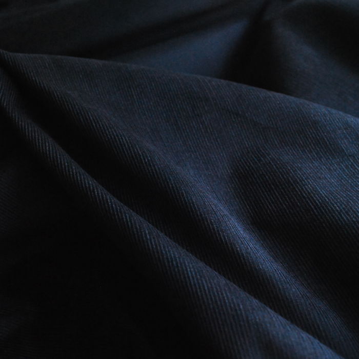 Corduroy fabric cotton black