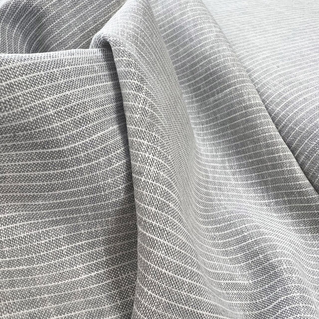 Dressmaking Fabric, Sherbet Stripe Linen - Peach