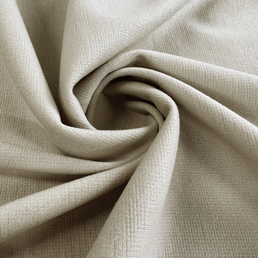Fabric in viscose and polyamide - beige