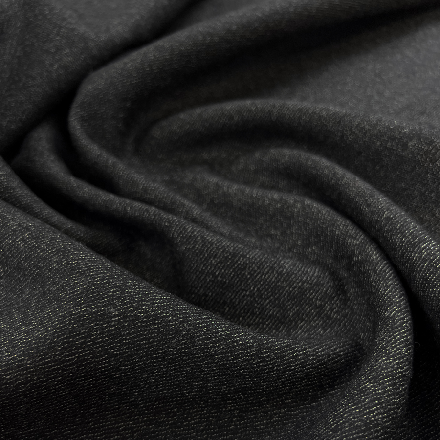 Yorkshire Wool Grey Woven Coating Fabric