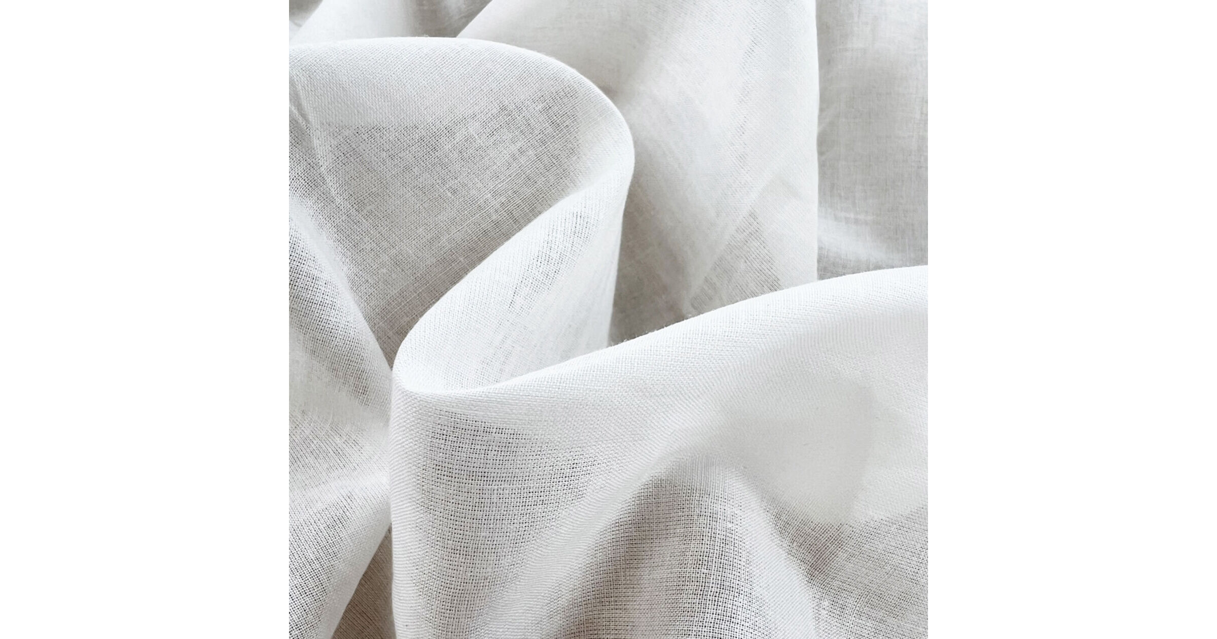 Cream Fine Woven Cotton Voile Shirting Fabric | Cloud Nine