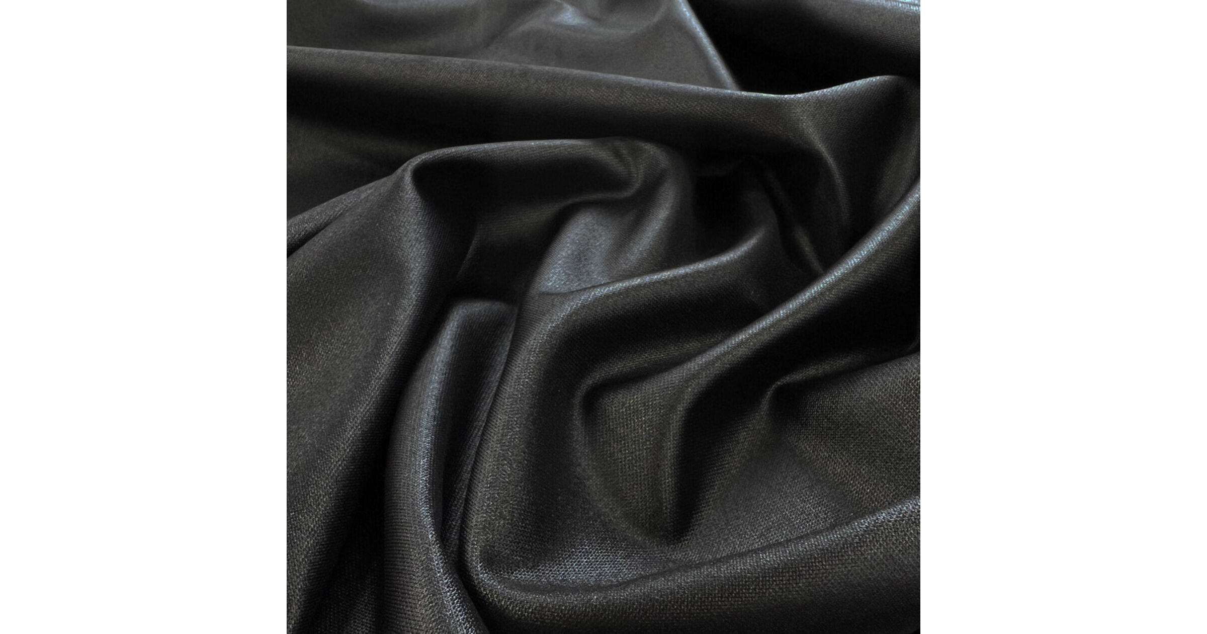 Raven, Black Crepe de Chine