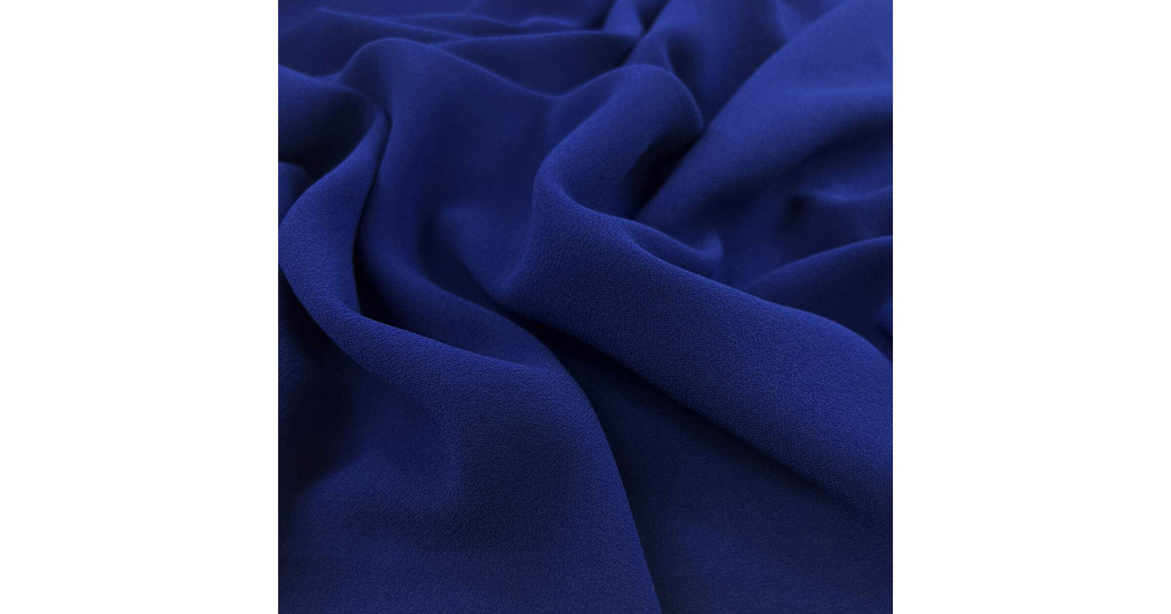 Polyester Triple Crepe Dressmaking Fabric - Cornflower Blue