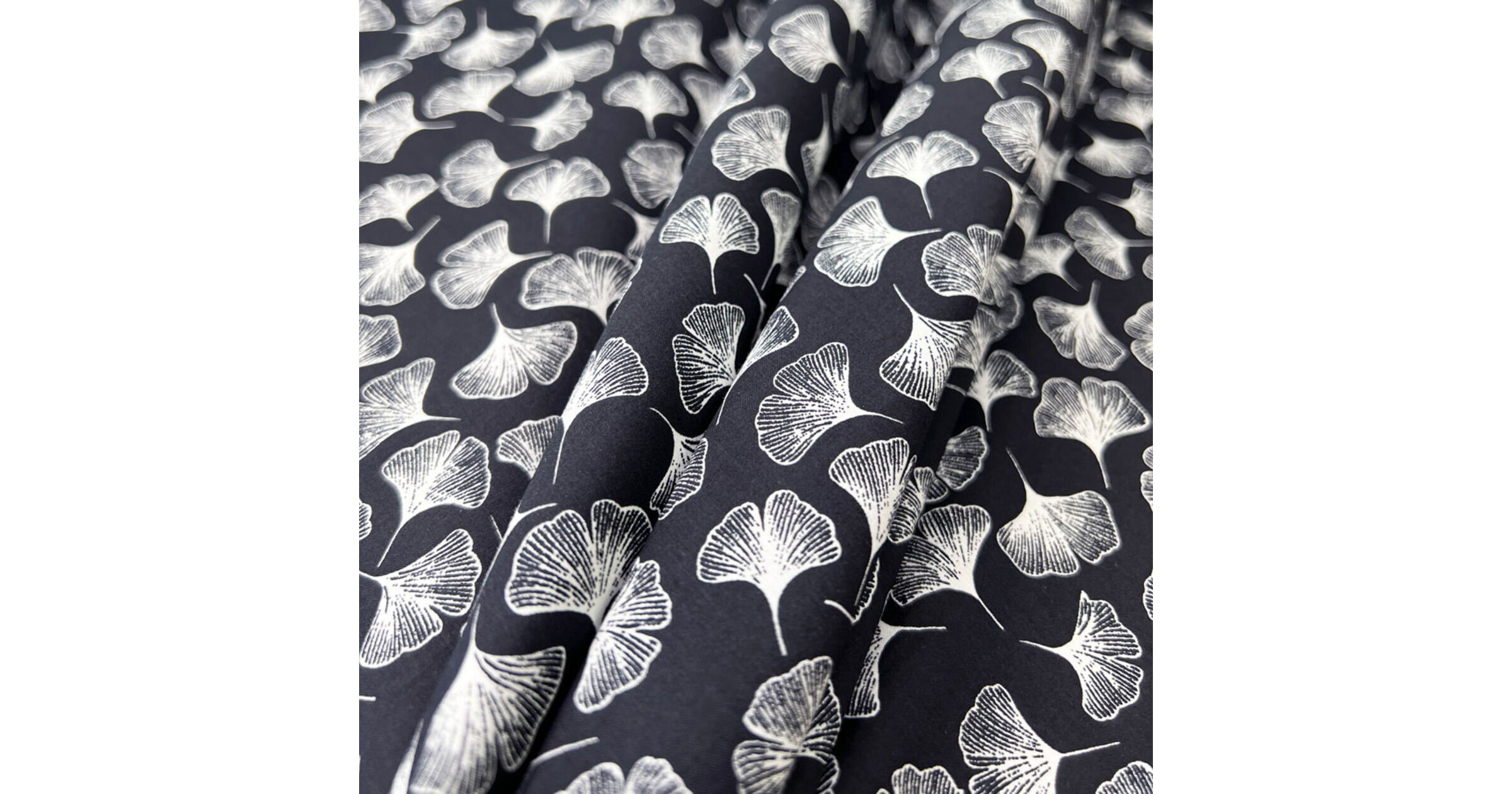 Quality Dress Fabric | Pima Cotton Lawn - Midnight Fall Navy