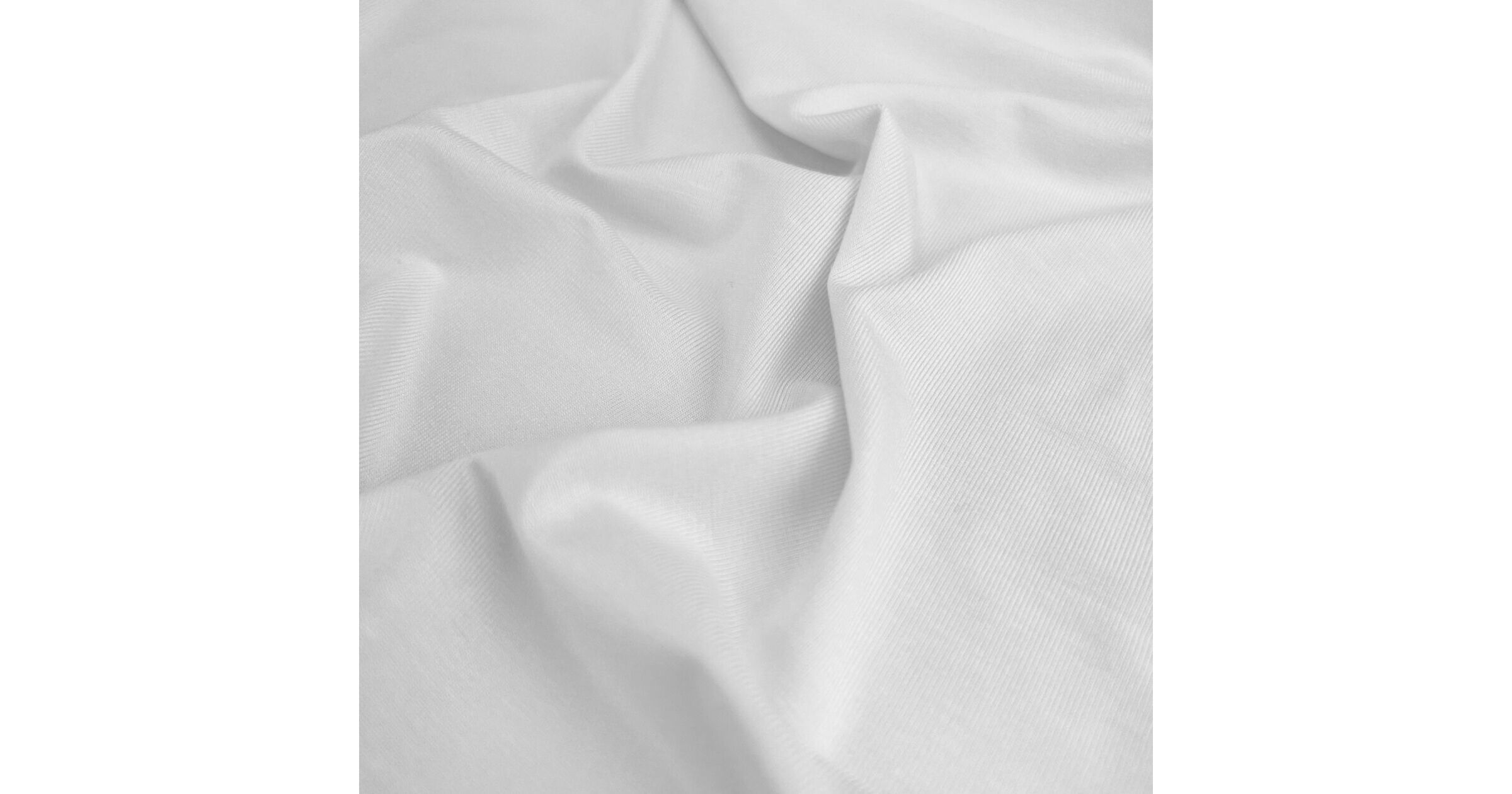 SALE- White- 240gsm cotton/elastane jersey ribbing fabric- 25CM + 1FQ -  Bobbins & Buttons Fabric Shop Leicester, Sewing Patterns, Sewing Classes