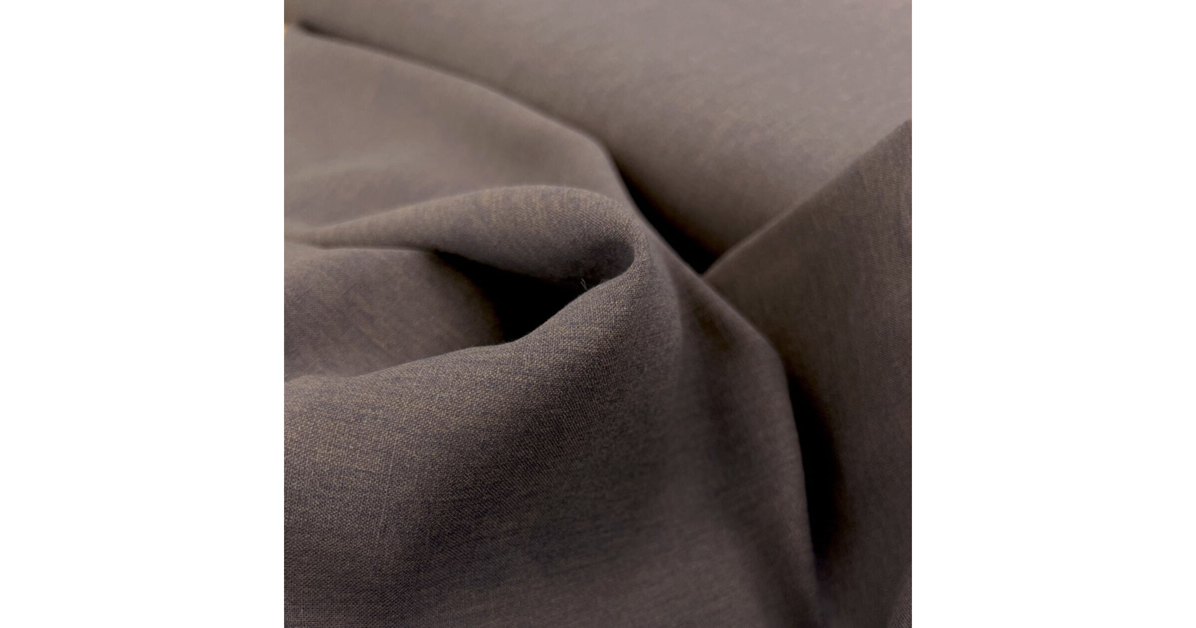 Woven Viscose Plain Brown Dress Fabric