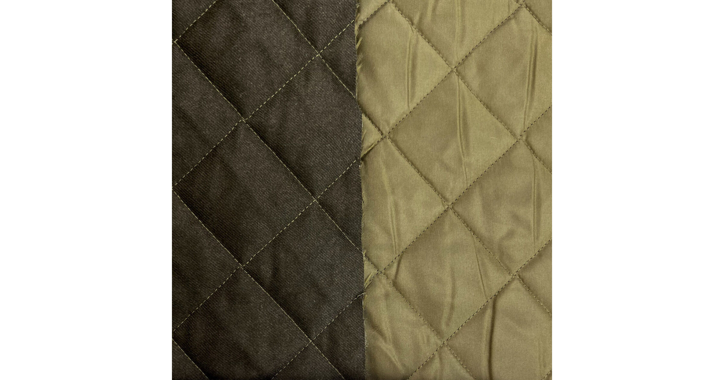 Howarth - Plain Quilted Fabric - Tan