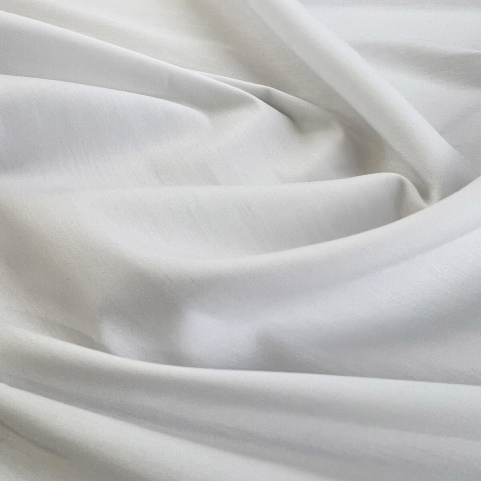 Cotton/Elastane Drill White - Cotton Fabrics