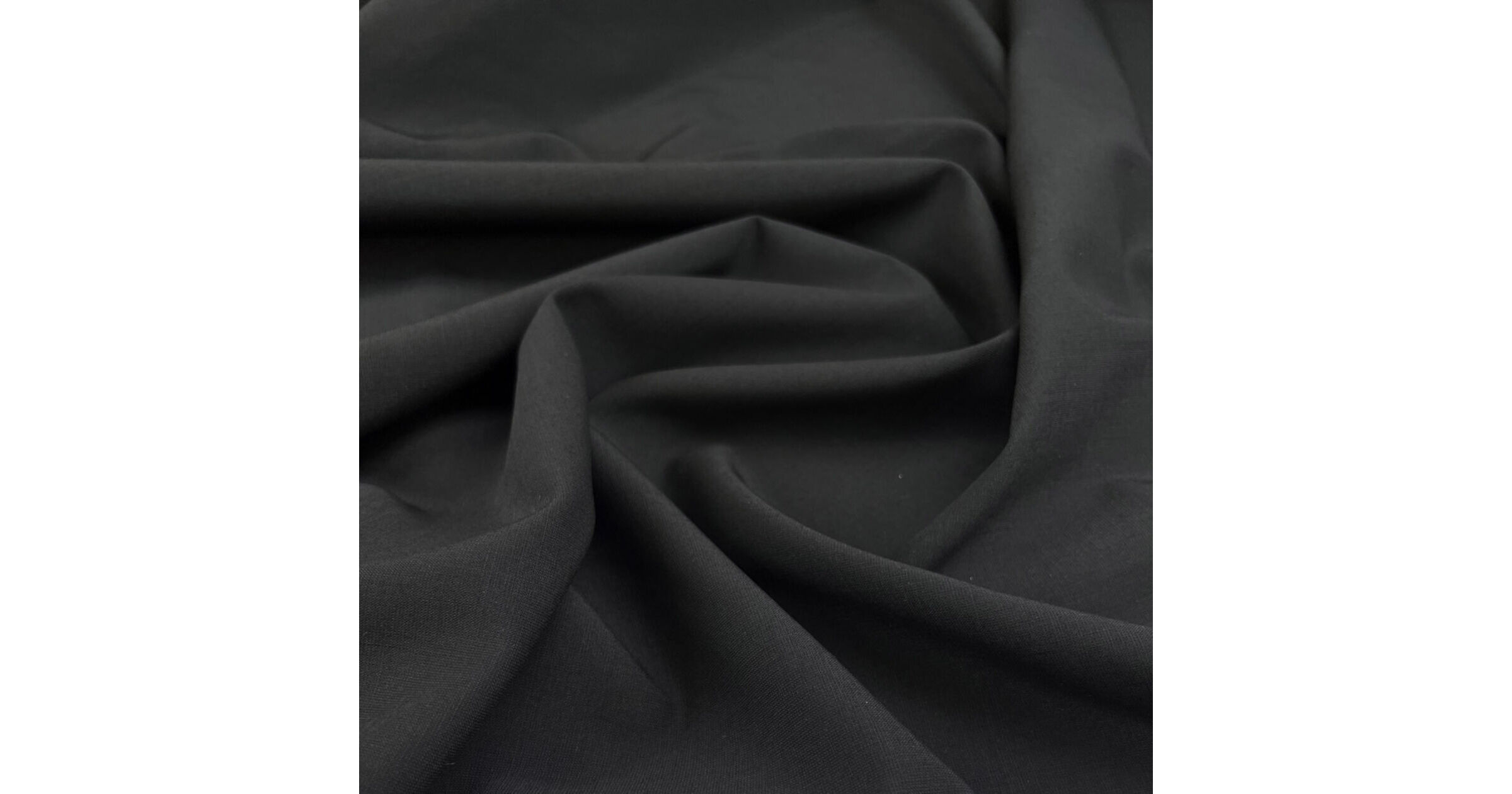 Wool Fabric, Café Au Lait Stretch Virgin Wool Crepe Suiting (Made