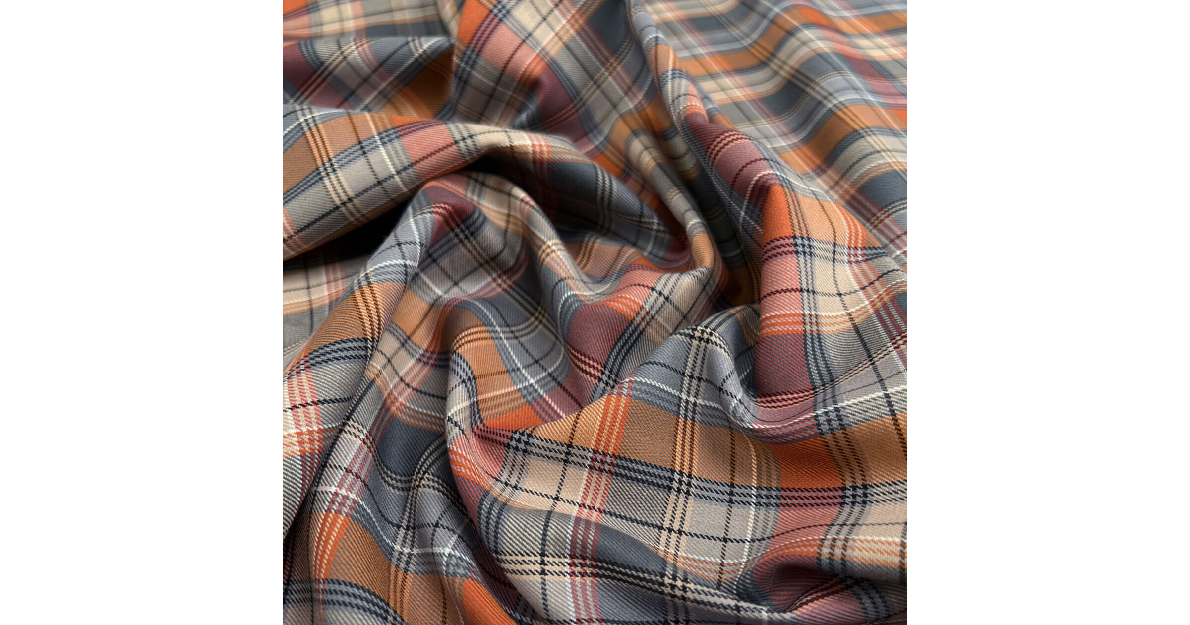 Brushed Cotton Flannel Shirting Fabric