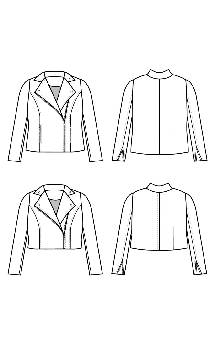 Ladies Stylish Leather Jacket, Technics : Machine Made, Pattern : Plain at  Rs 2,000 / Piece in Tirupattur