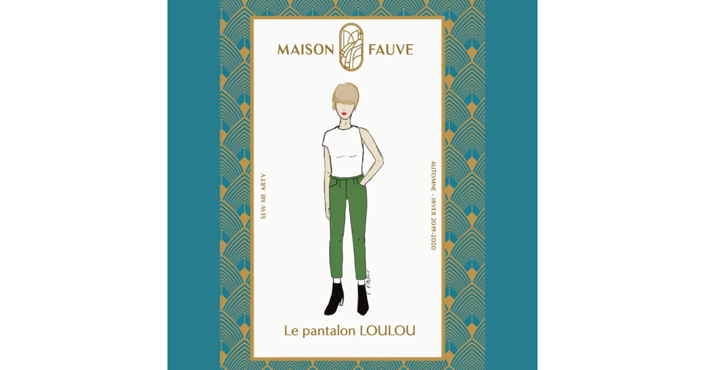Maison Fauve Loulou Cigarette Pants - The Fold Line