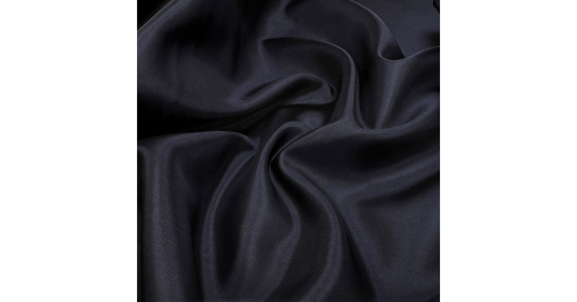 Ex-Designer Viscose Acetate Dress Fabric Navy