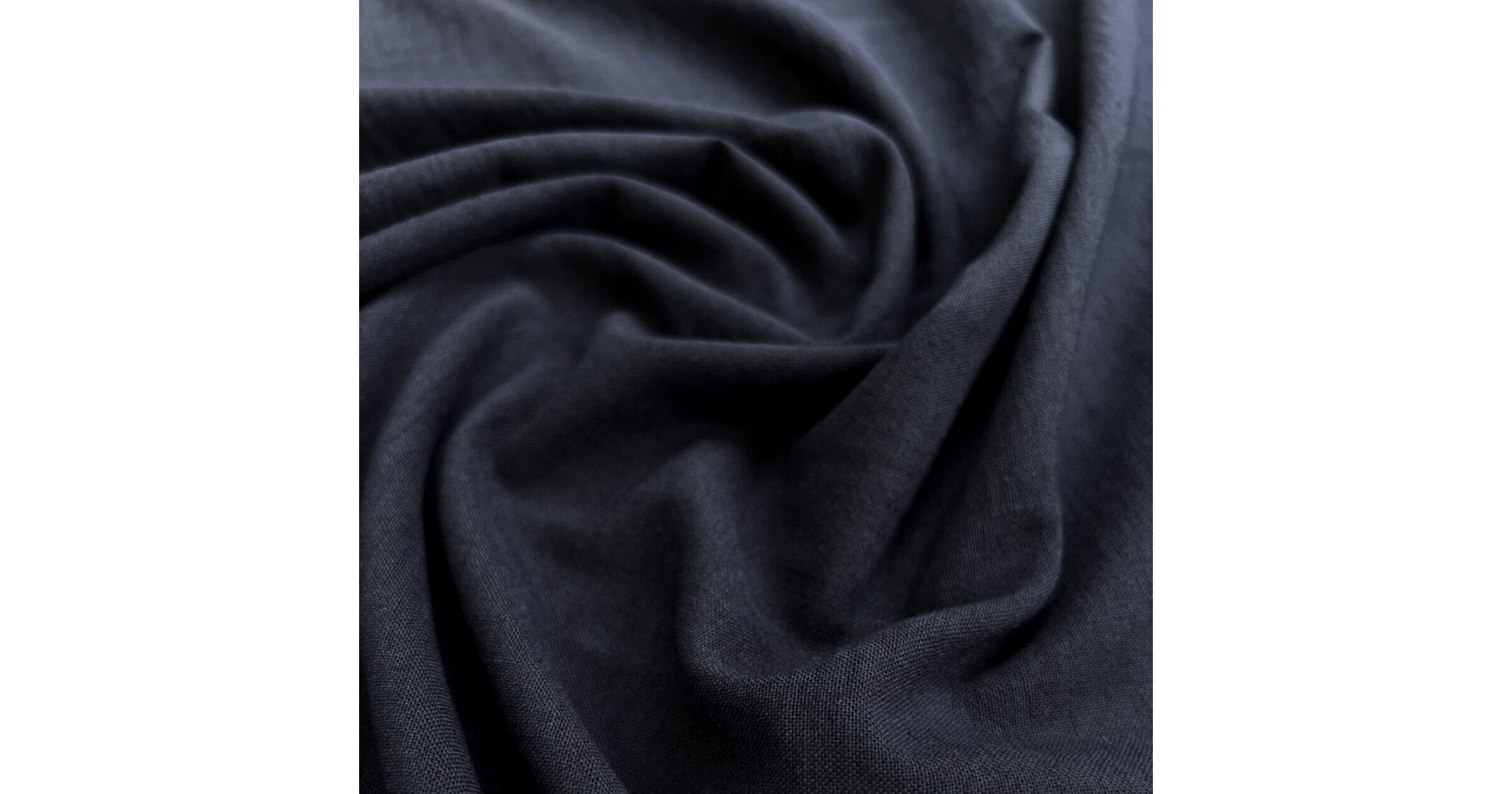 Fine 100% Polyester Linen Look Dress Fabric 