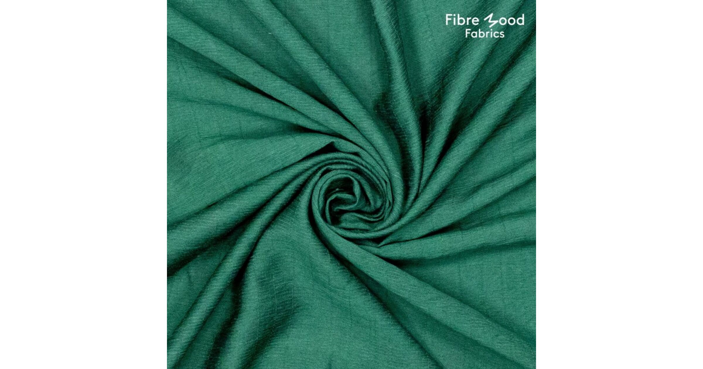 Viscose Nylon Linen Fabric | Fibre Mood - Jacquard Stripes Green