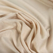 100 Cotton Fine Jersey Dressmaking Fabric Nude