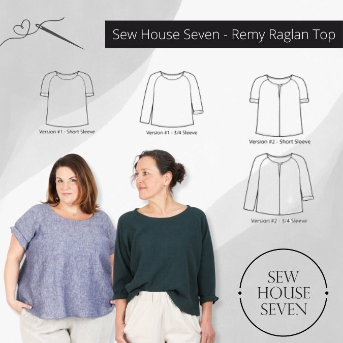 1. Sew House Seven - Remy Raglan Top