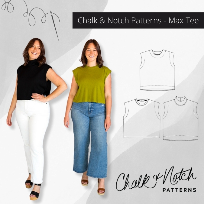 10. Chalk & Notch Patterns - Max Tee