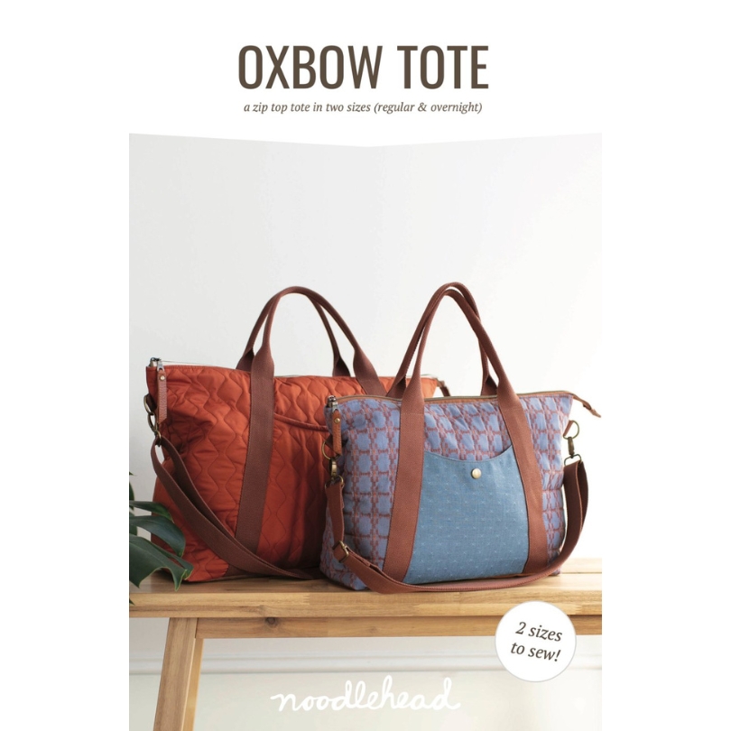 Oxbow Tote Bag | Paper Sewing Pattern | Noodlehead