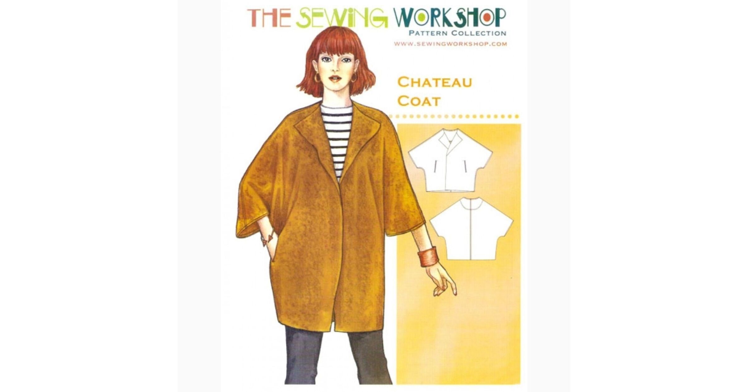 Chateau Coat by Sewing Workshop Videocast Kit