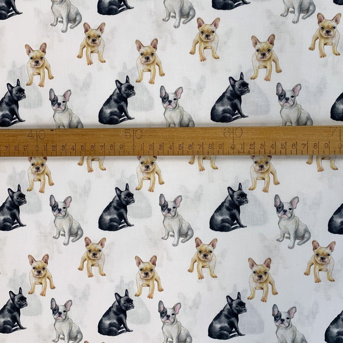 French bulldog outlet fabric joann