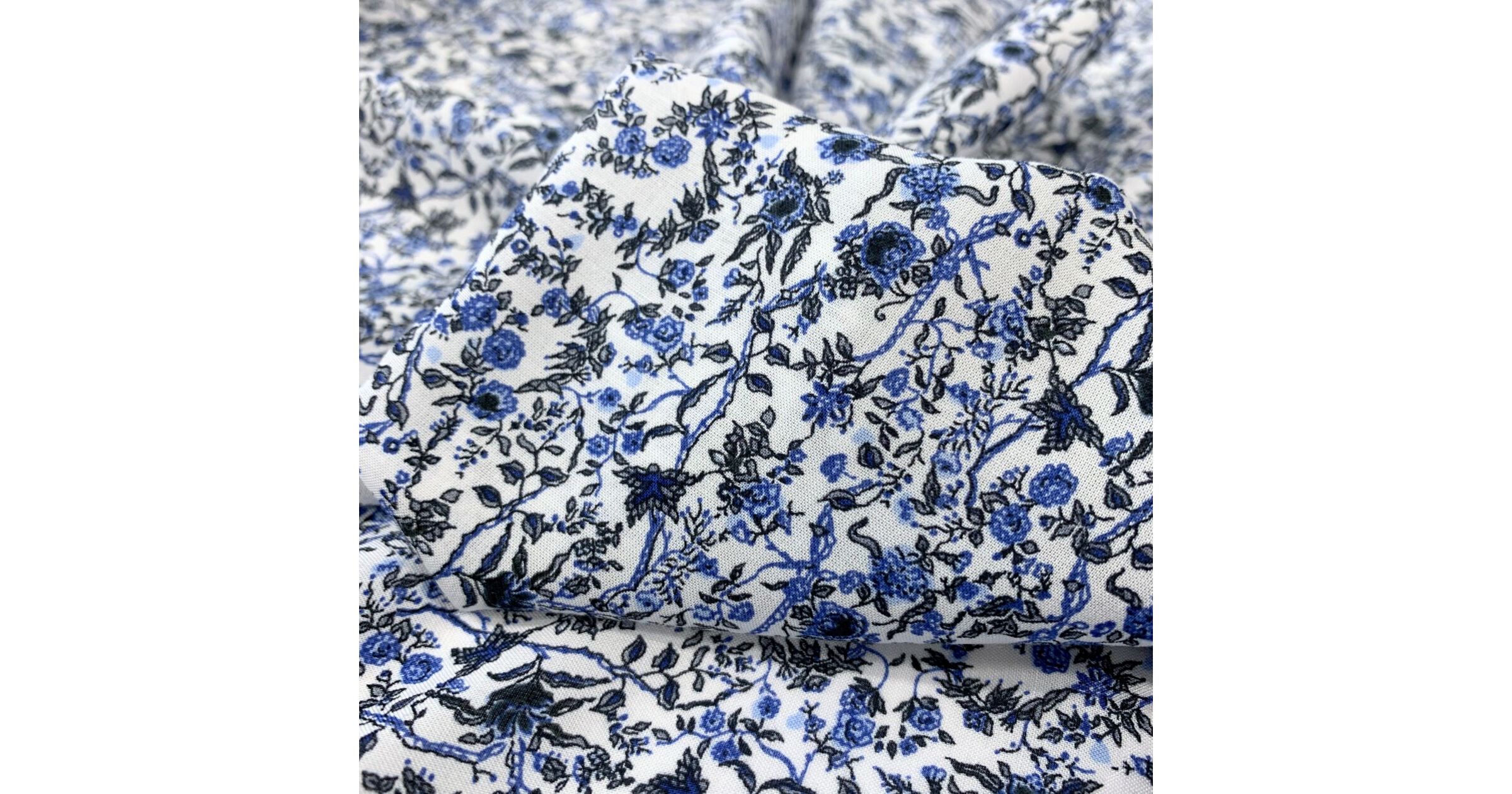 Tencel™ Sustainably Sourced Lawn Fabric Blue Star