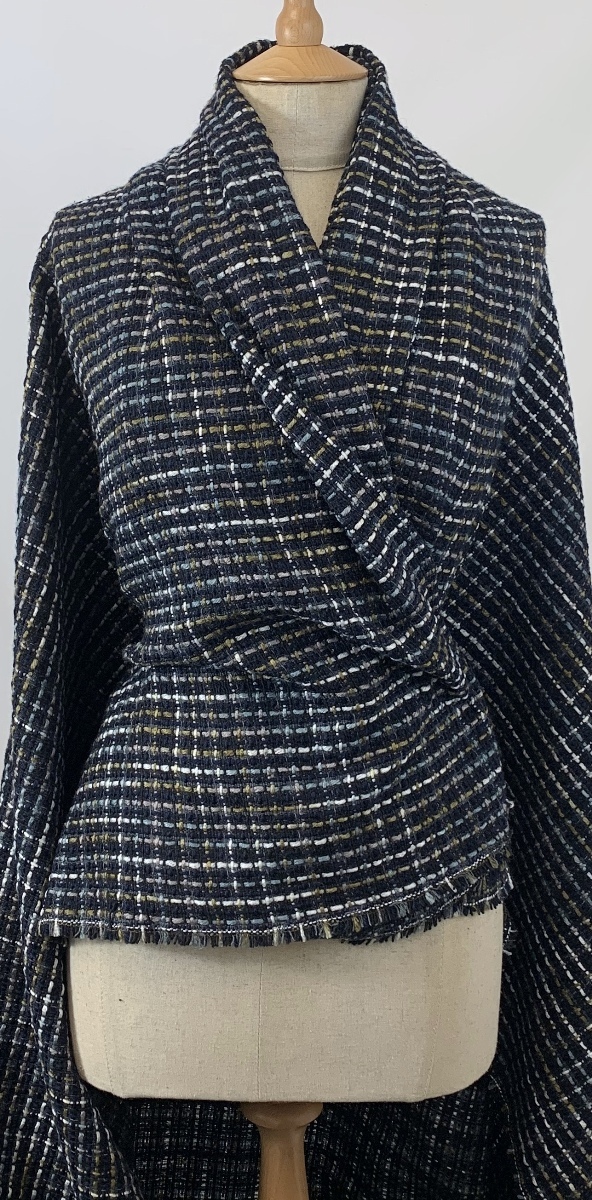 Tweed hot sale coat fabric