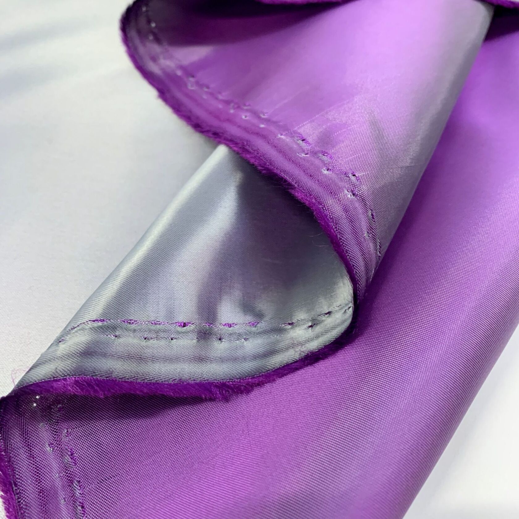 Patrician Purple Silk 2024 Zibeline Fabric