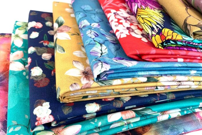 Splendour 2- New Cotton Lawn Fabrics for Spring Summer 2021 Croft Mill UK