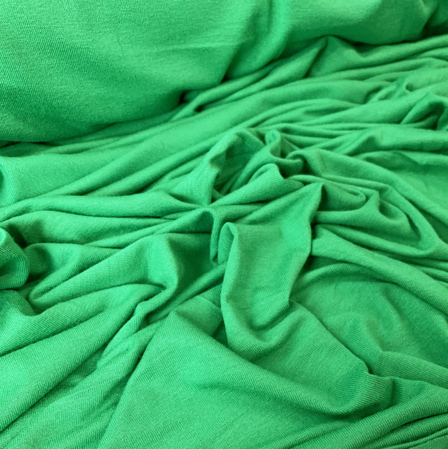 Remnant - Viscose Jersey Evergreen - (1.5m) Knitted Fabric