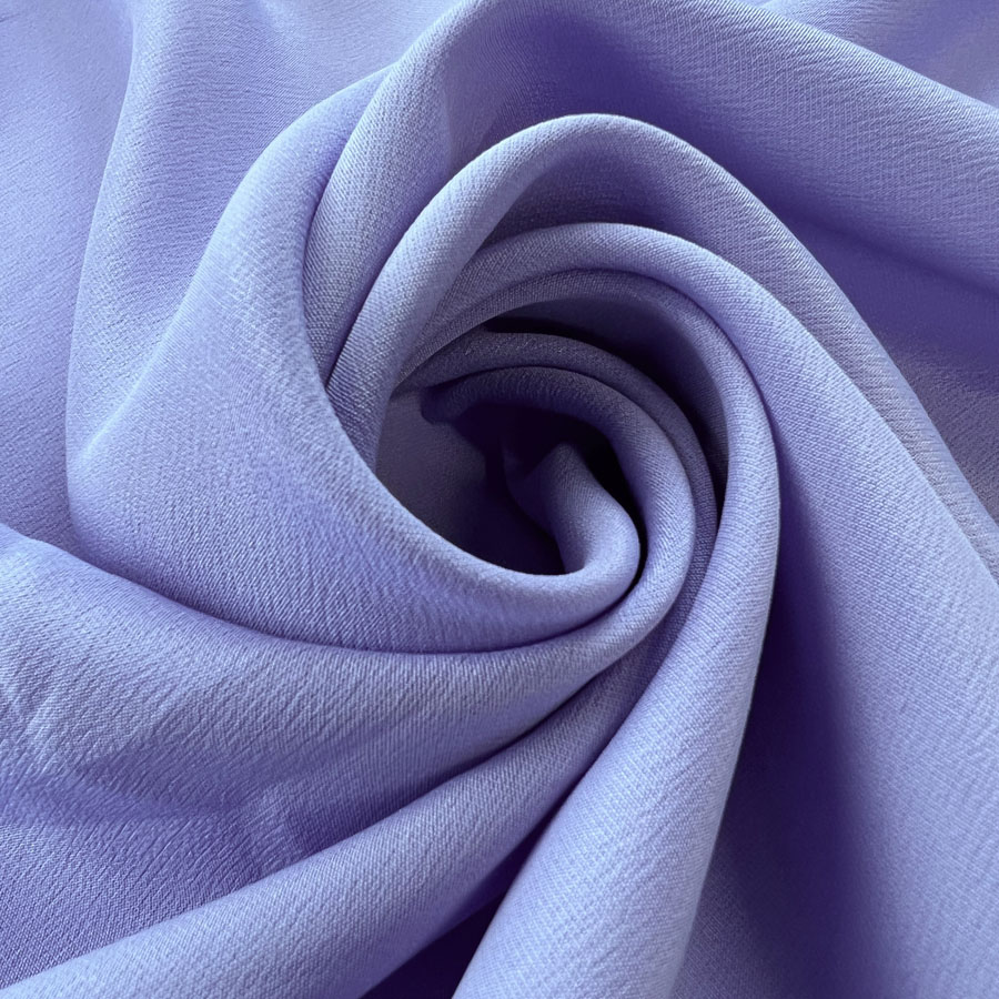 Polyester Stretch Crepe in Periwinkle