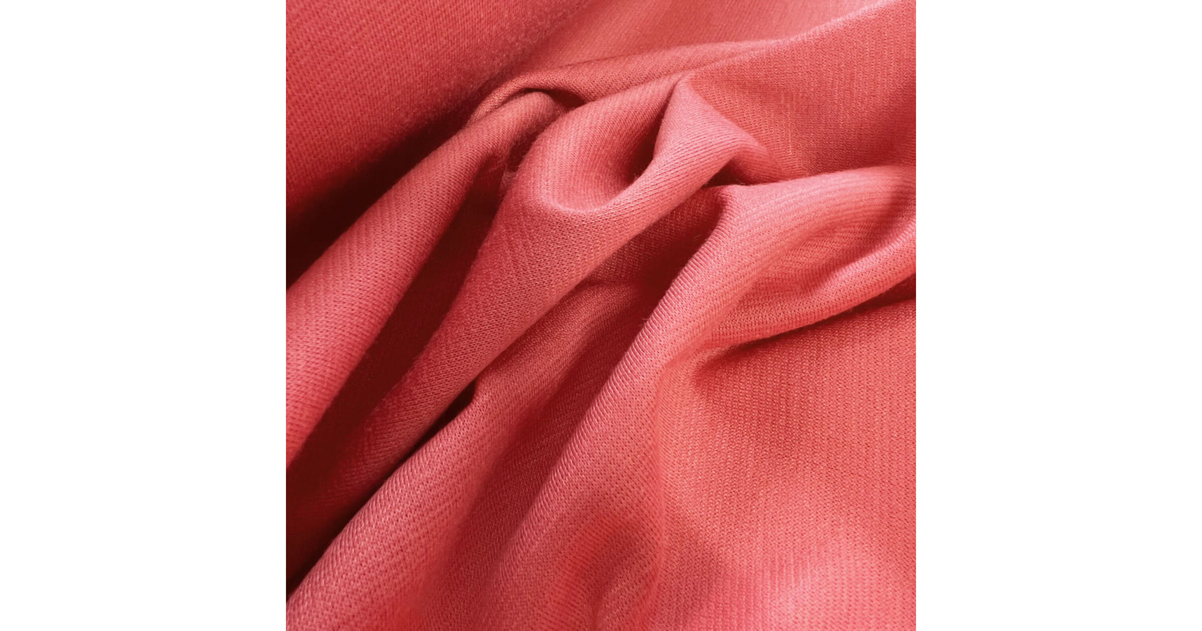 Remnant (1m) - Pink Jersey Ponte Knitted Fabric – Flamingo