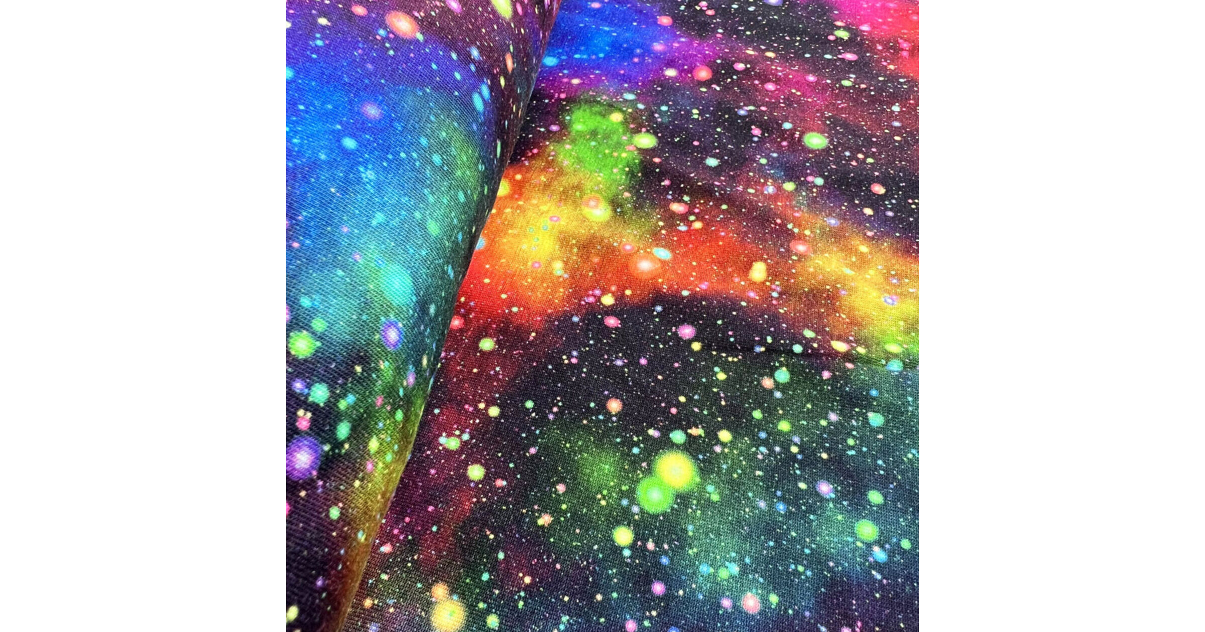 Rainbow Galaxy - 100% Cotton Fabric – Fabric Love