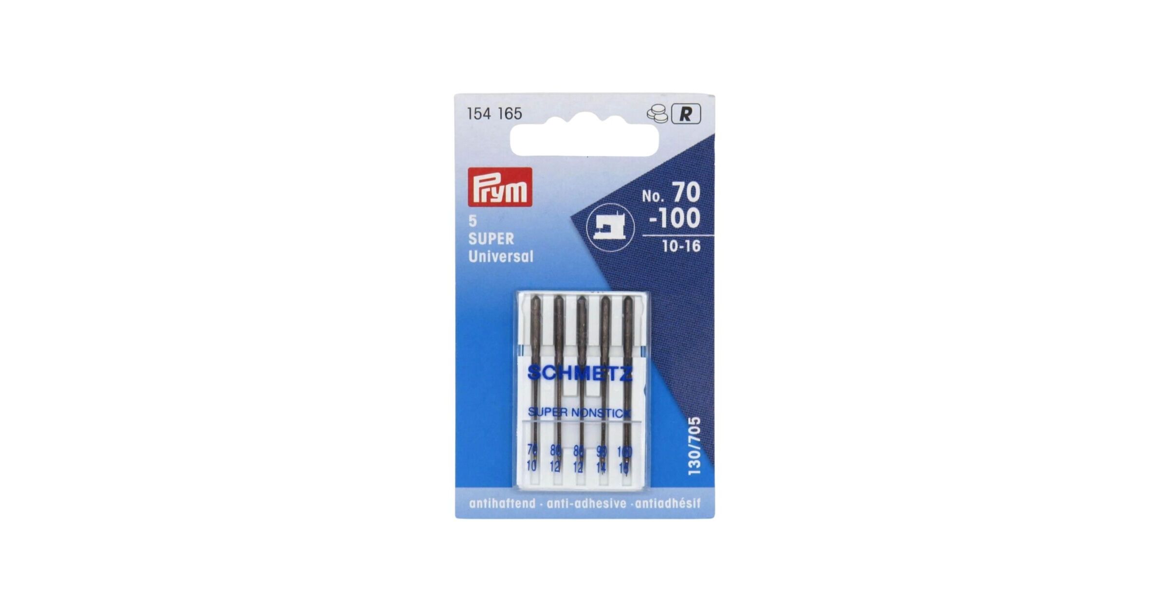 Prym Sewing machine needles Universal SUPER, 70-100