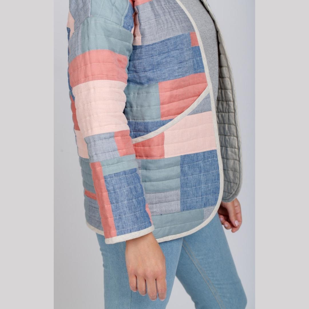 Hovea Jacket Megan Nielsen Sewing Pattern. Size 0-20.