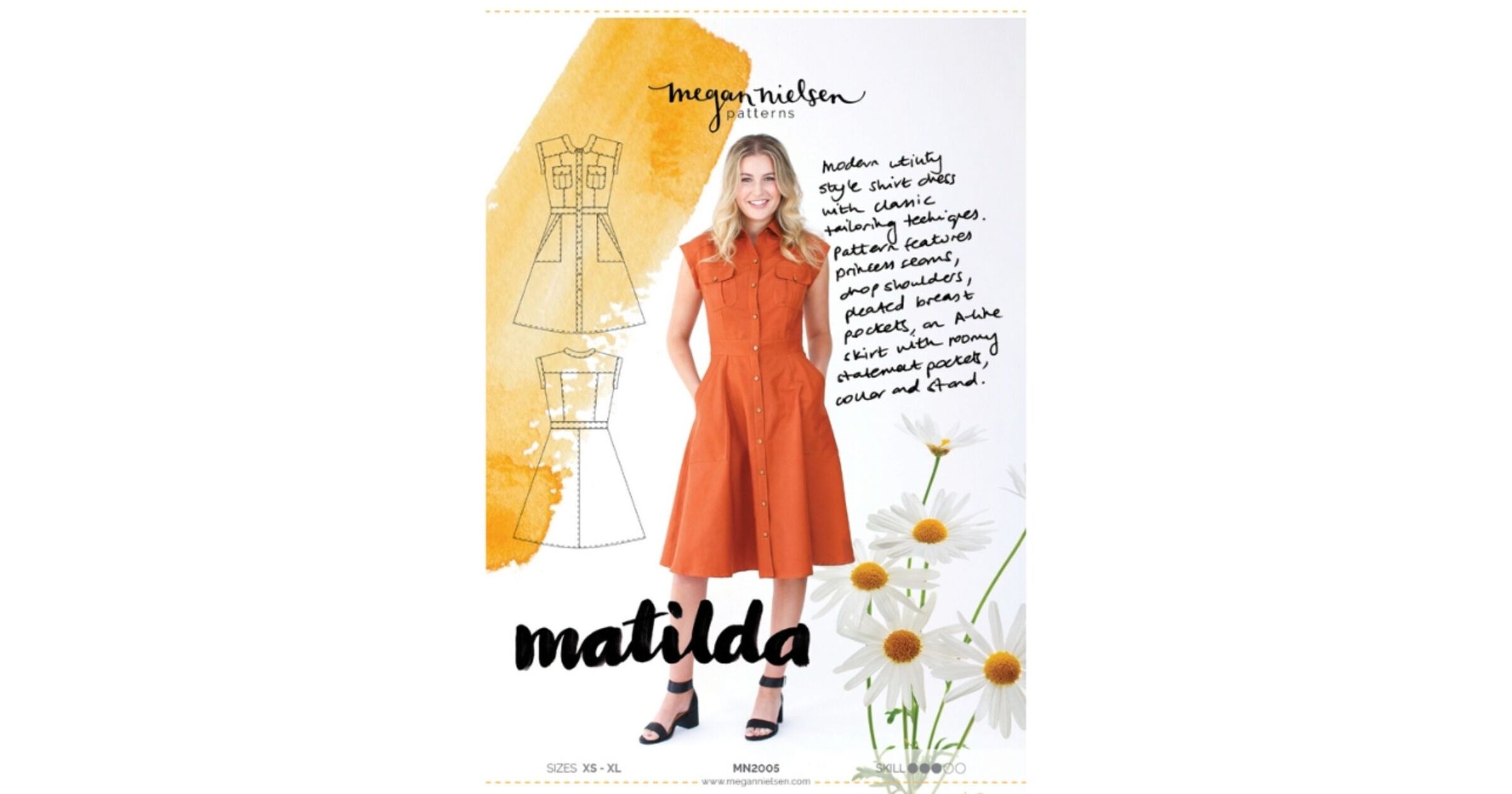 Introducing Matilda  Megan Nielsen Patterns Blog