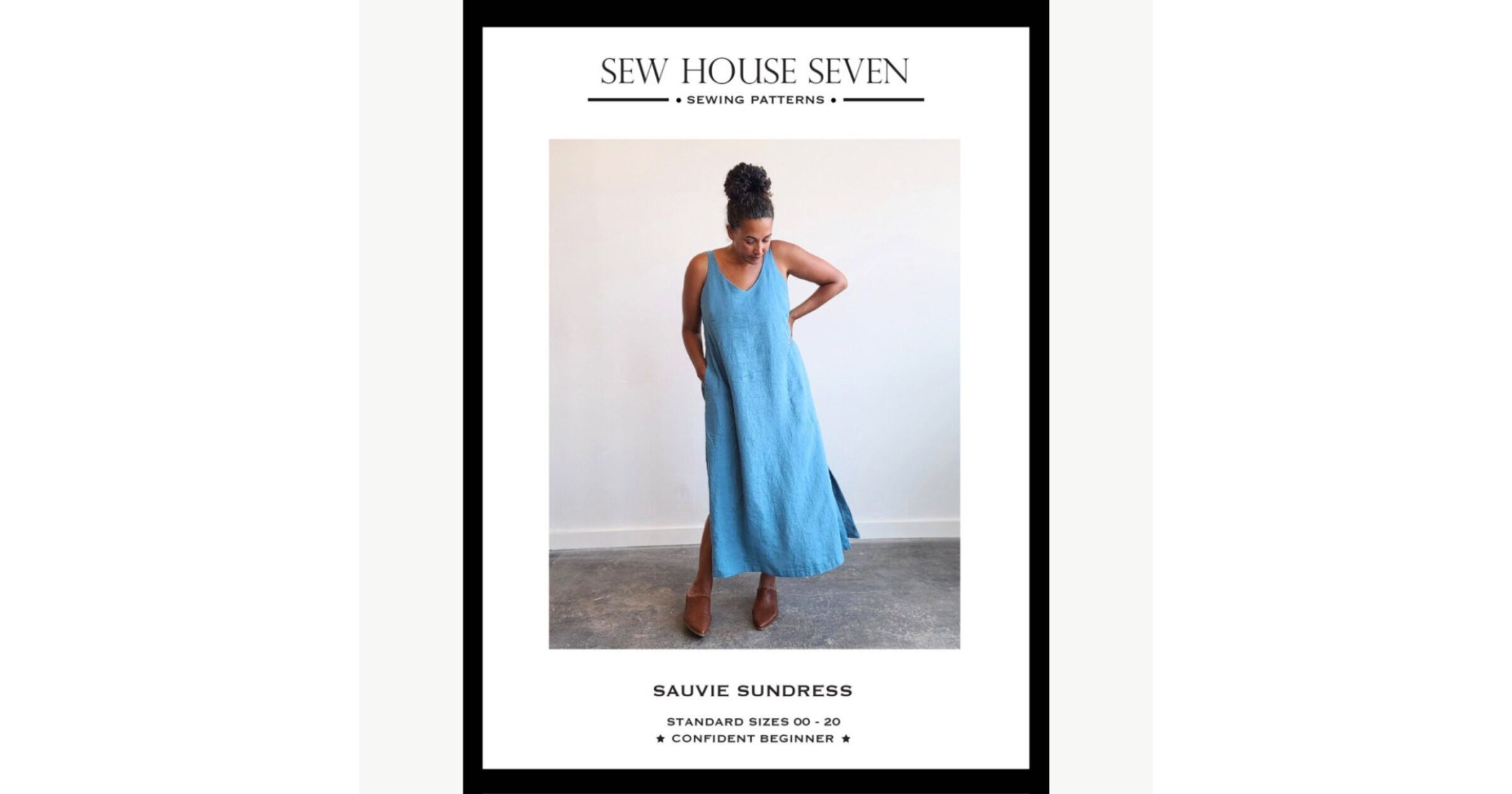 Sauvie Sundress Curvy Fit Sewing Pattern (PDF) – Sew House Seven