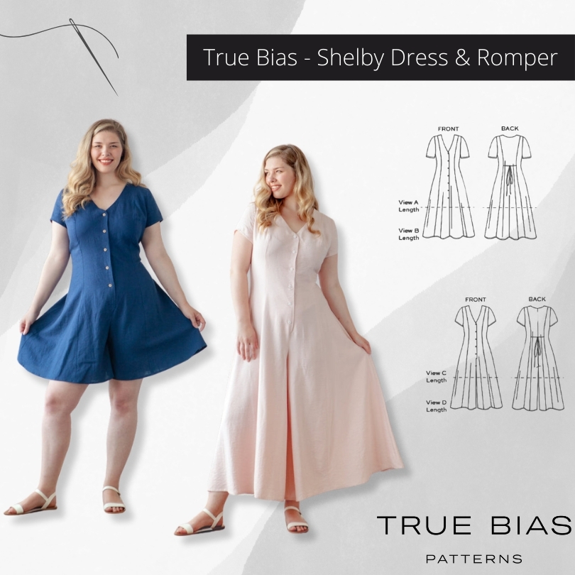 5. True Bias - Shelby Dress & Romper