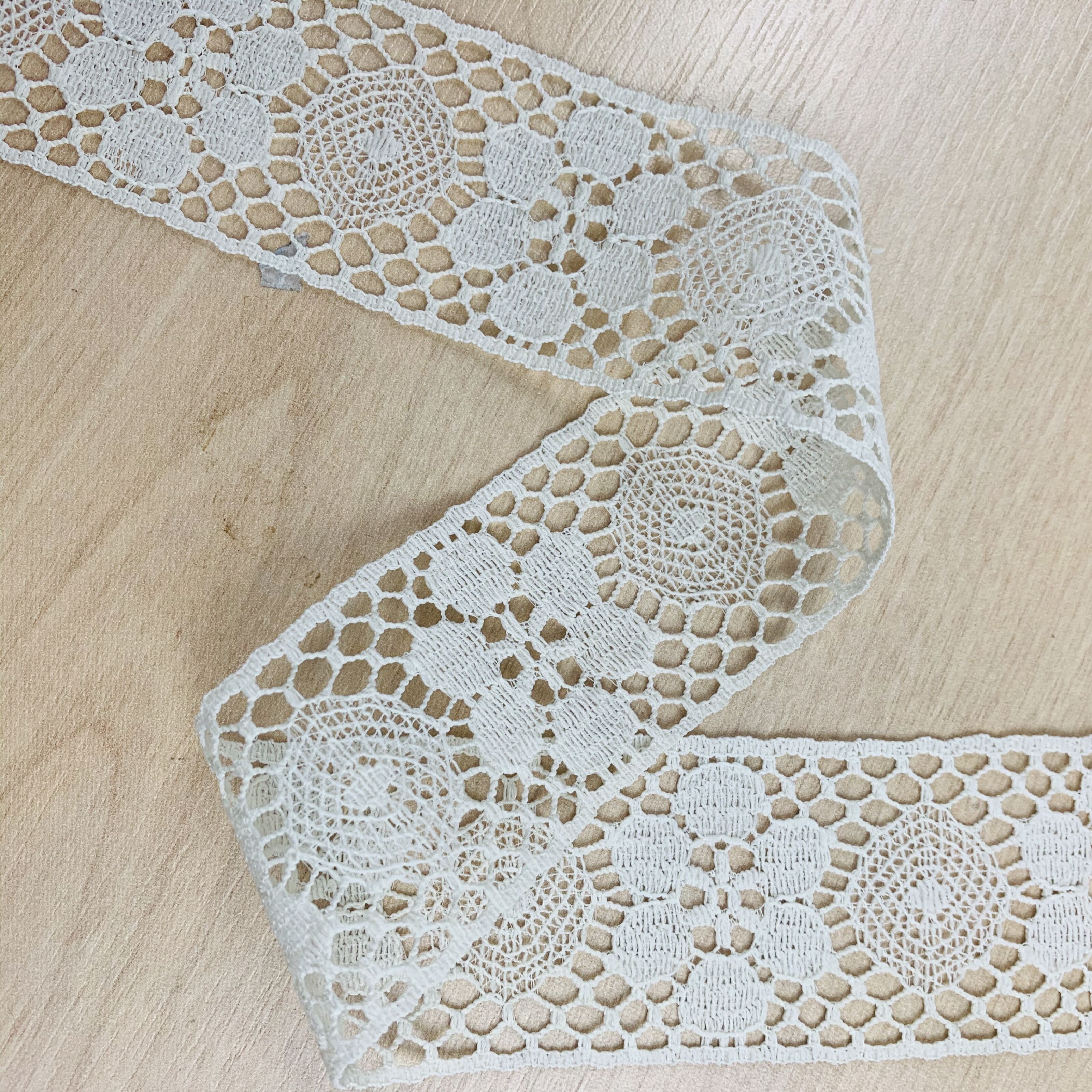 ivory crochet lace trim