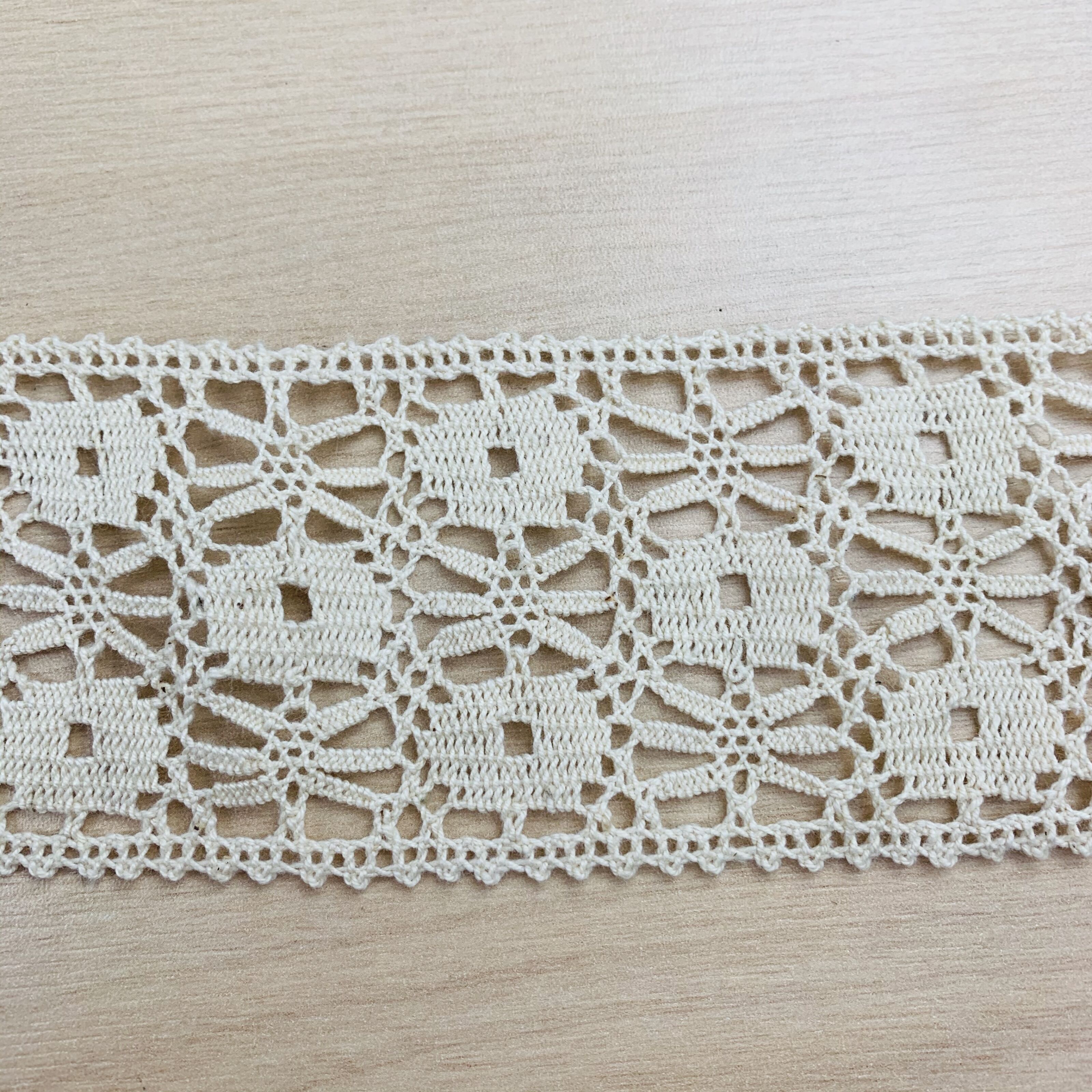 New 5 Yards Ivory Cotton Crochet Lace Trim 5W – Sweet Crafty Tools