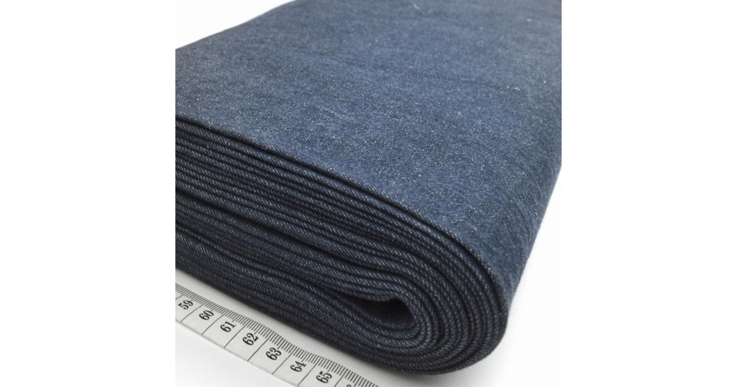 Indigo Blue 8 oz 100% Cotton Denim Chambray Fabric,56 Inches Wide