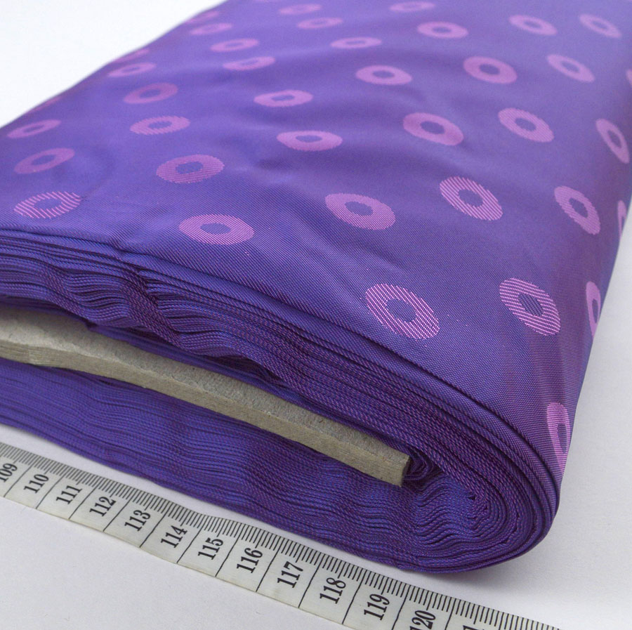 purple lining fabric