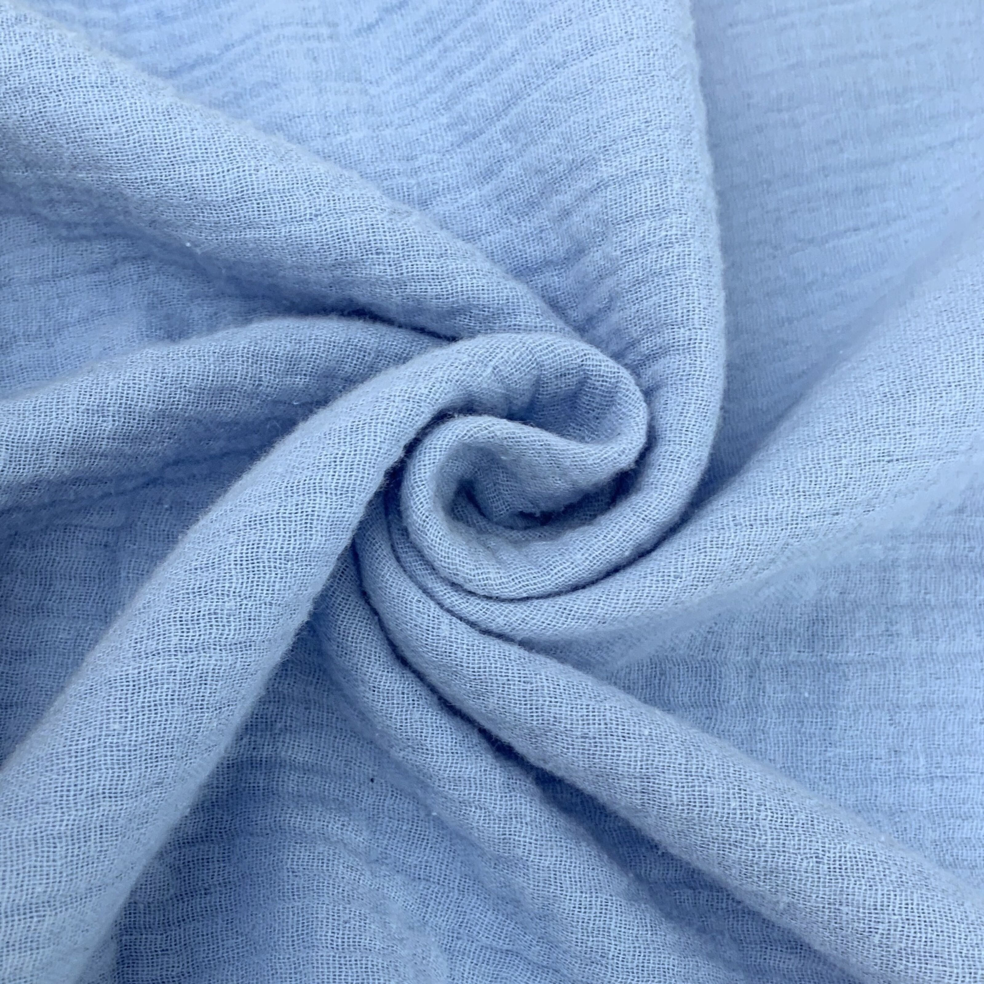 Double Gauze Muslin Fabric A4 Sample Colour Shades -  UK