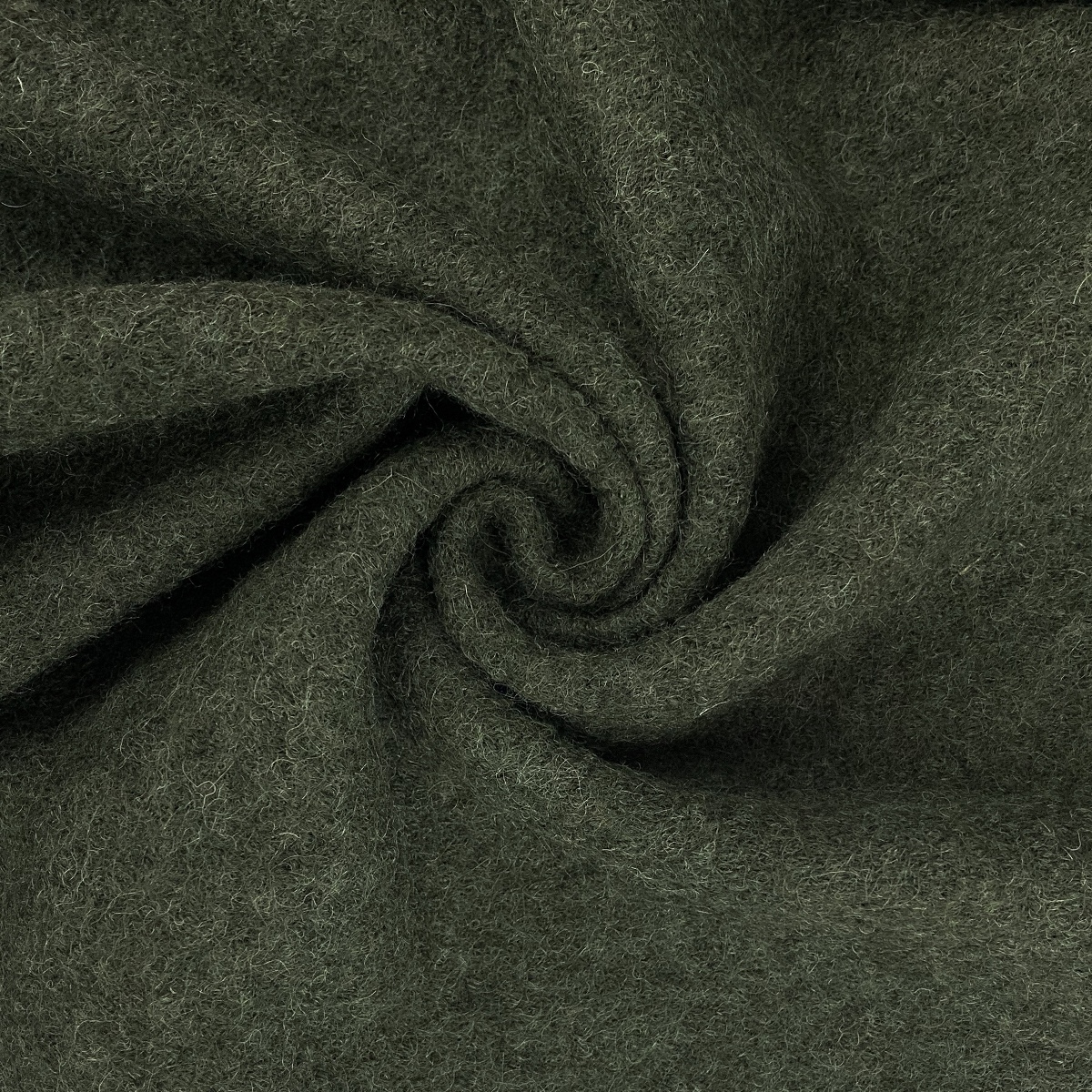 Boiled Wool - Marine, Plain Fabrics