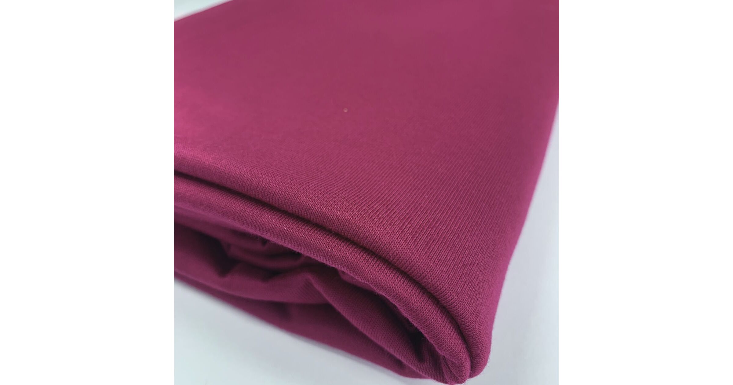 Damson viscose elastane jersey fabric